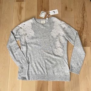 Ted Baker London Lace Cutout Sweater